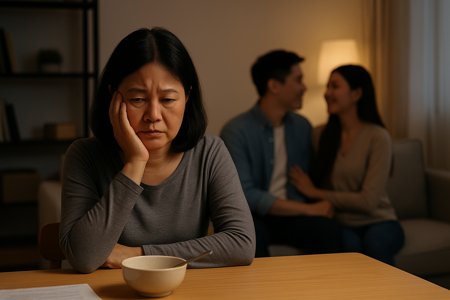 不聞不問40年！她獨撐家養女　夫與小三放閃竟還討分產