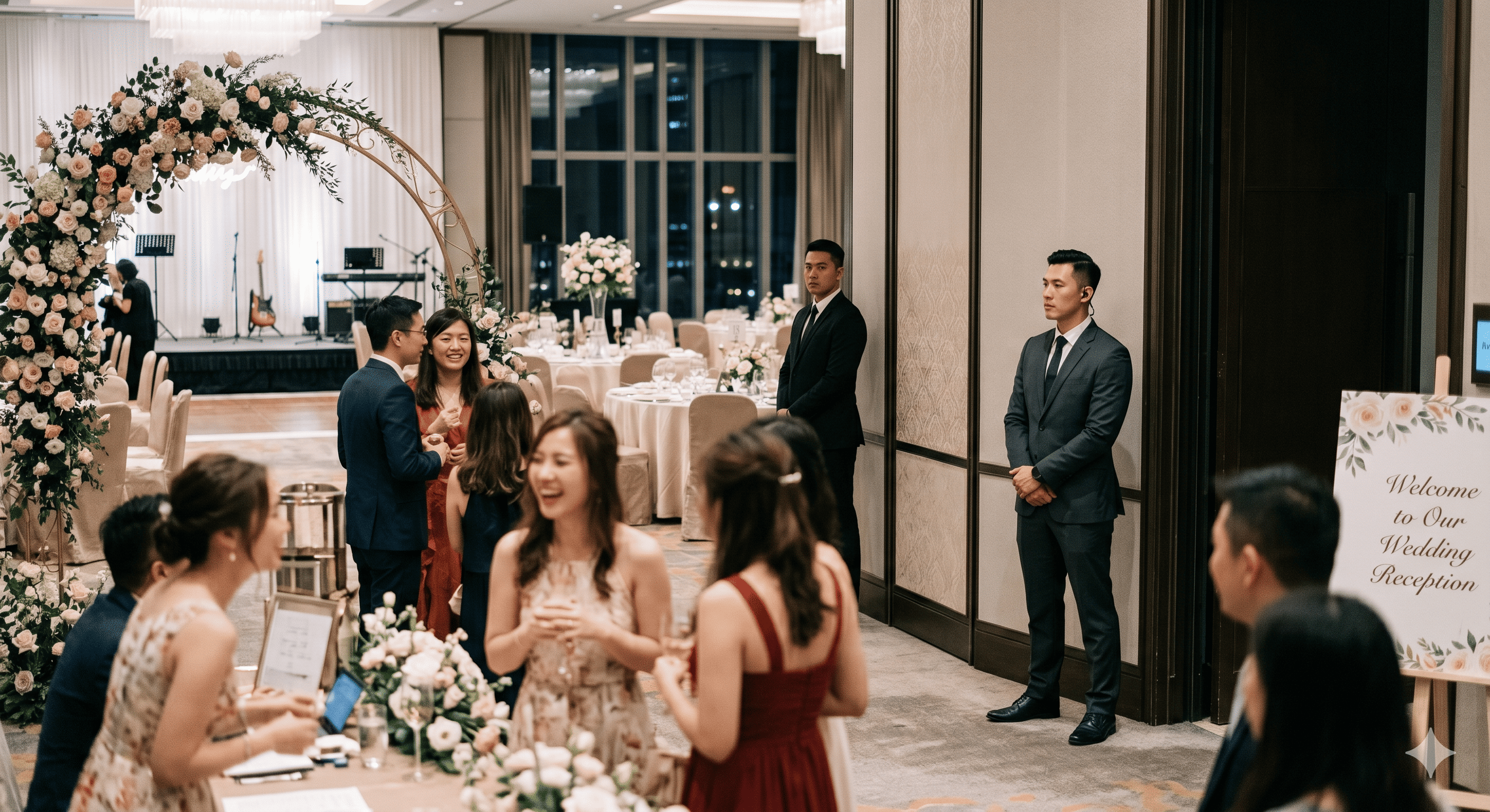 擔心前任鬧場怎麼辦？婚宴保護真實案例帶你看懂安全服務