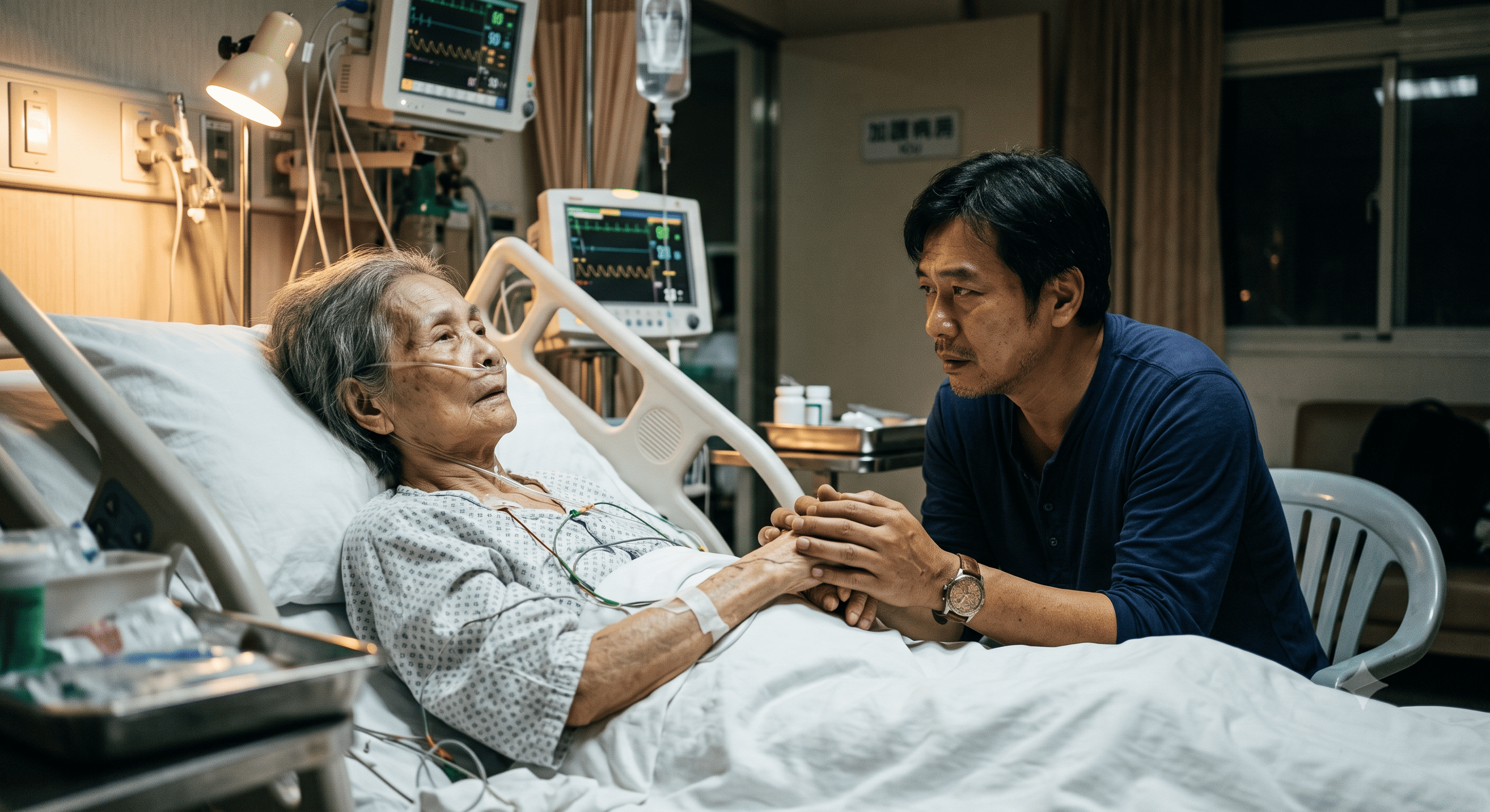 病榻前最深牽掛　母親彌留之際尋回失聯20年小兒子